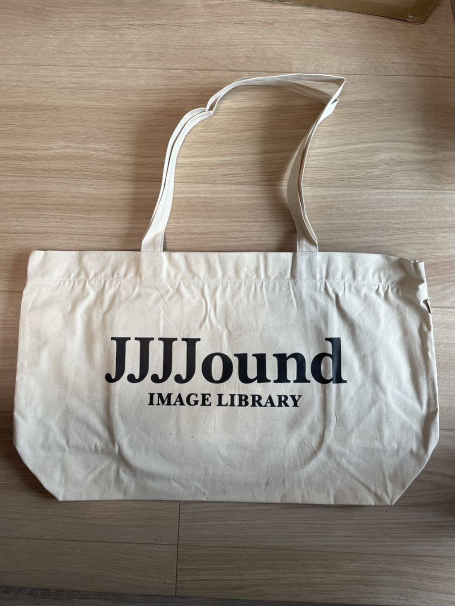 JJJJound Library Logo Tote Lサイズ-