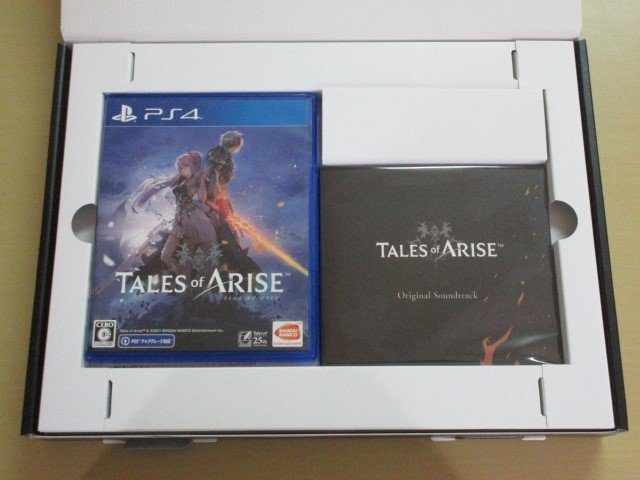 PS4　Tales of ARISE Premium edition　ゲオ購入特典アクリルスタンド付き　特典未開封品　①_画像3