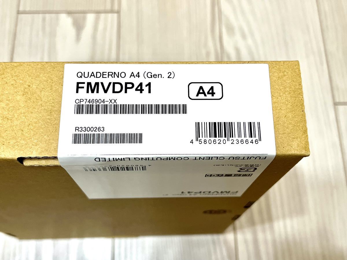 [ new goods ]FUJITSU electron paper QUADERNO FMVDP41 white 