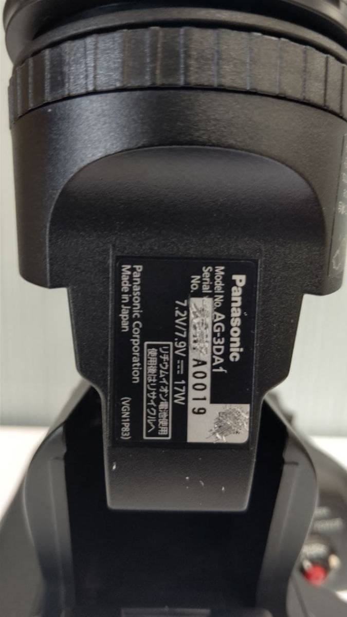 人気商品】 ☆PANASONIC AG-3DA1一体型二眼式3Dカメラレコーダー(部品