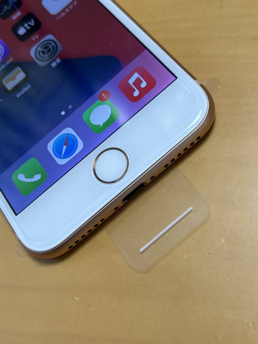 新品 未使用 国内SIMフリー Apple iPhone8 64GB ゴールド A1906 格安SIM使用可能の画像3