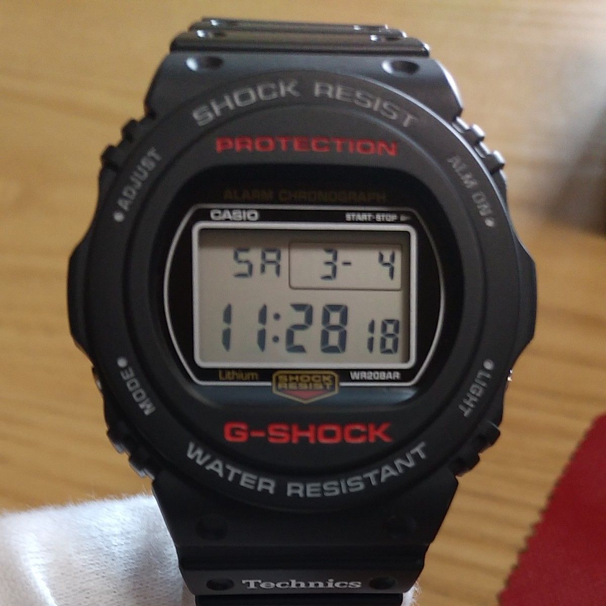 G-SHOCK DW-5750E TECHNICSノベルティ