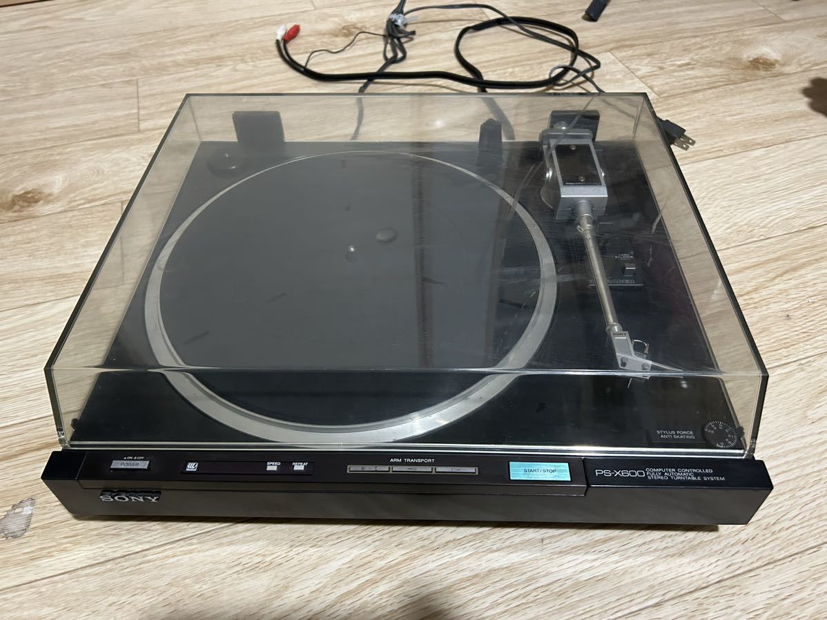 ヤフオク! - SONY PS-X600c ソニー ターンテーブル DEN...