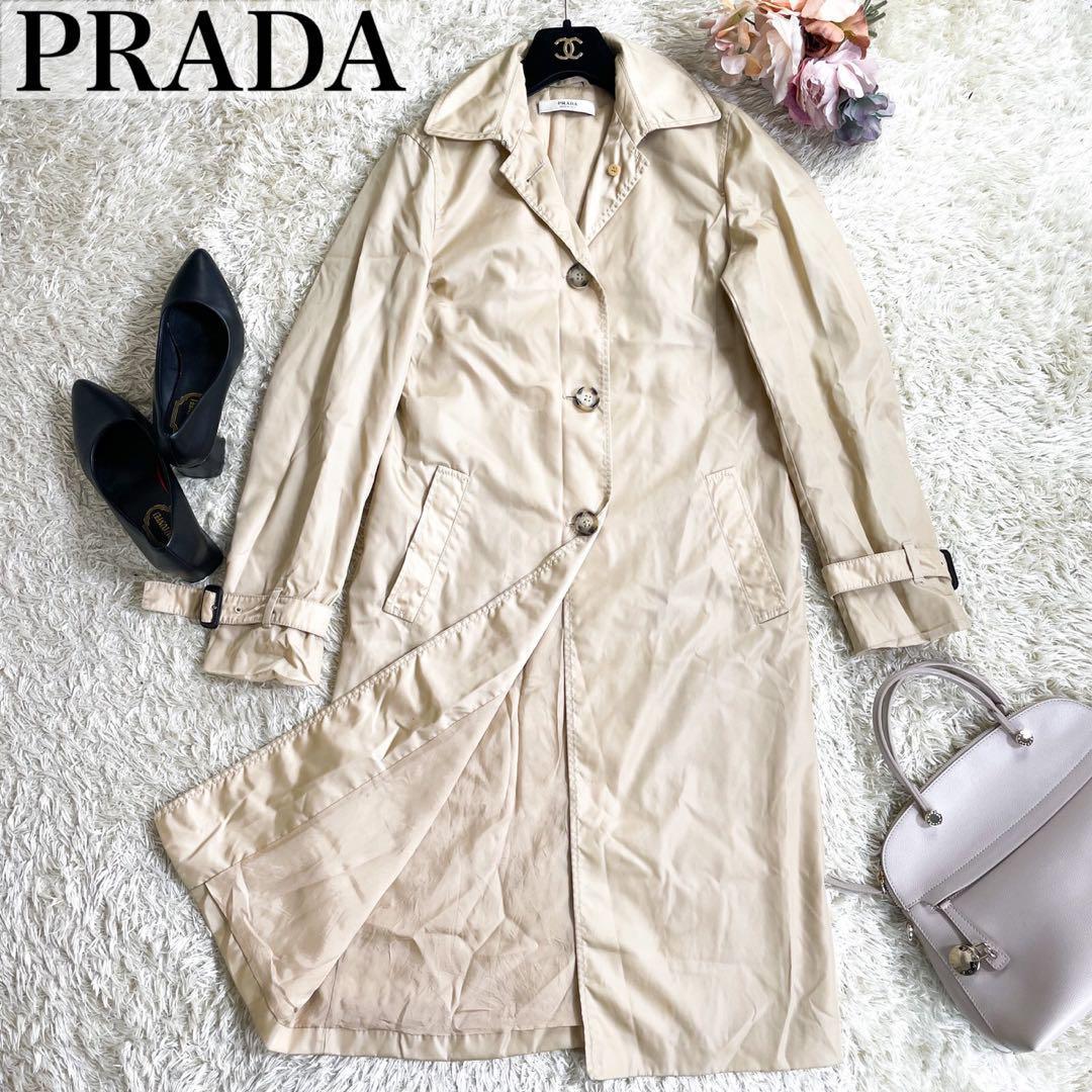 prada ナイロンステンカラーコート 売れ筋商品 36.0%割引