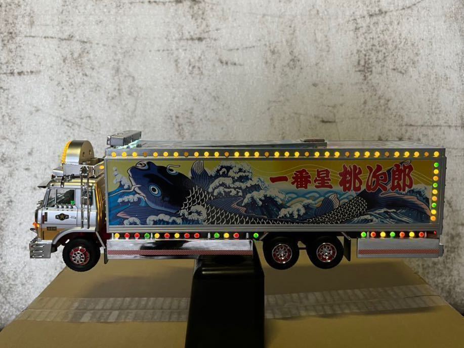ただき】 1/32 RC 一番星 / トラック野郎 / 望郷一番星 / 塗装済み