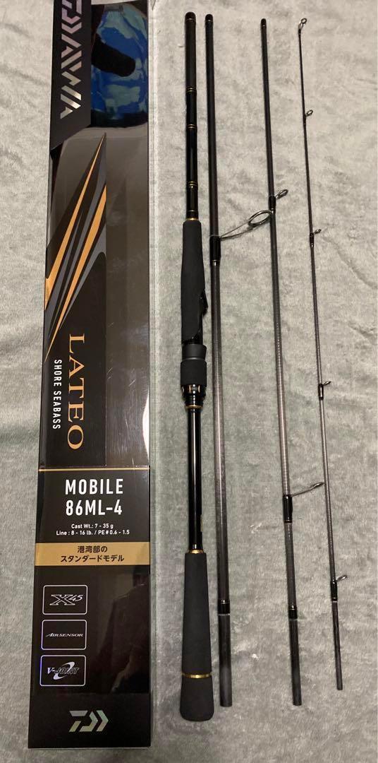 新品 ダイワ(DAIWA) ラテオ モバイル (LATEO MOBAILE) 86ML-4 フィッシング 海釣り 港湾 シーバス ヒラメ マゴチ タチウオ_画像1