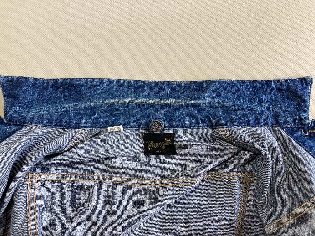 Wrangler ジージャン 124MJ ビンテージ セルビッジ付 アメリカ製 ...