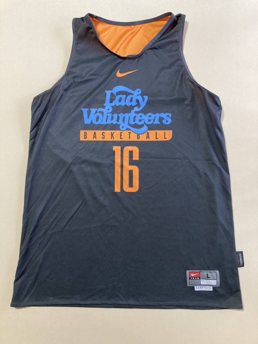 NIKE バスケットボール ジャージ「Lady Volunteers」リバーシブル WOMEN Lサイズ
