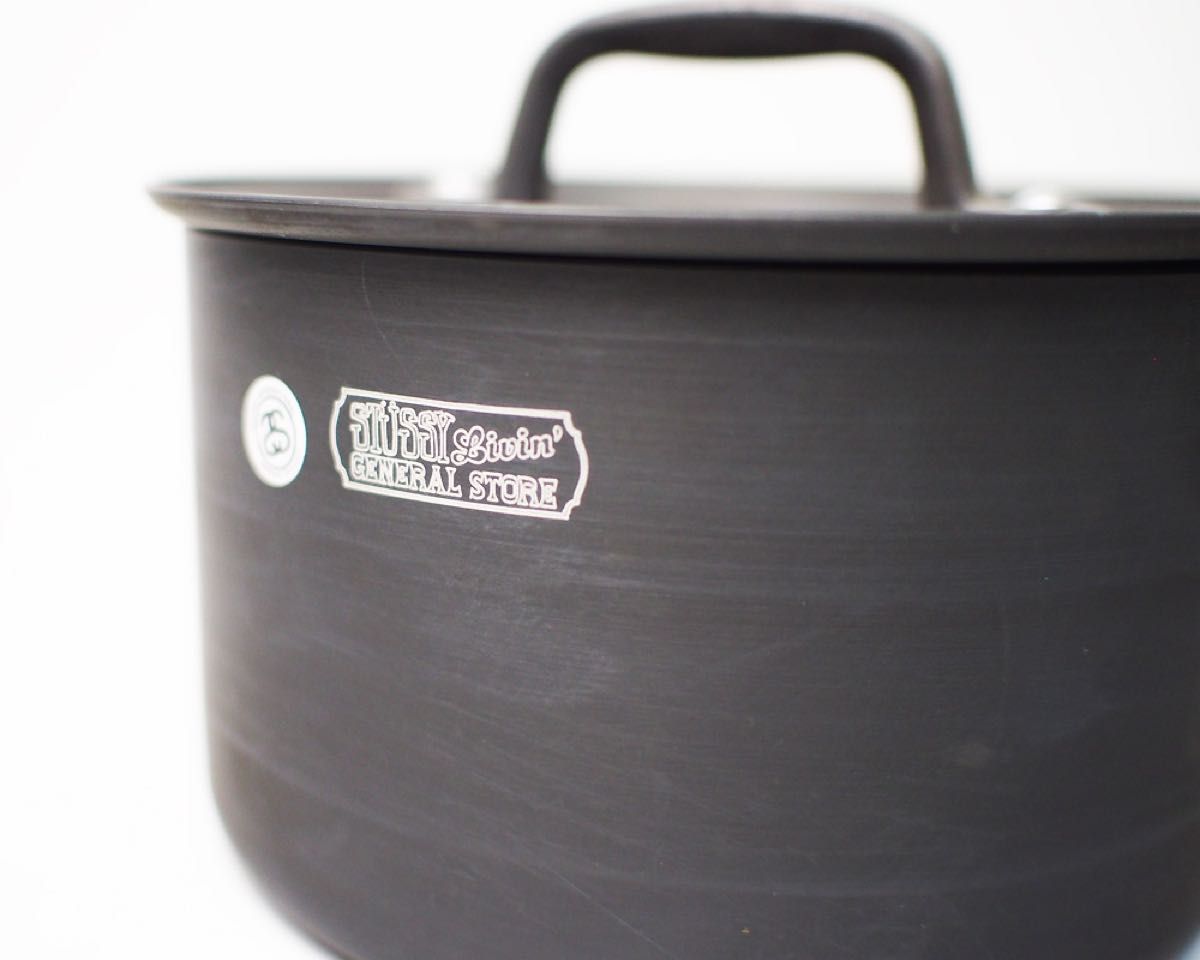 新品☆STUSSY Livin' General Store Black Saucepan by ETOETOTEATOソースパン