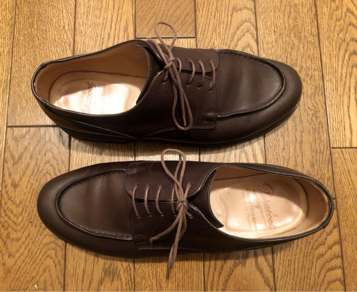 極美品☆PARABOOT PBGG シャンボード サイズ7 CAFE カフェ パラブーツ