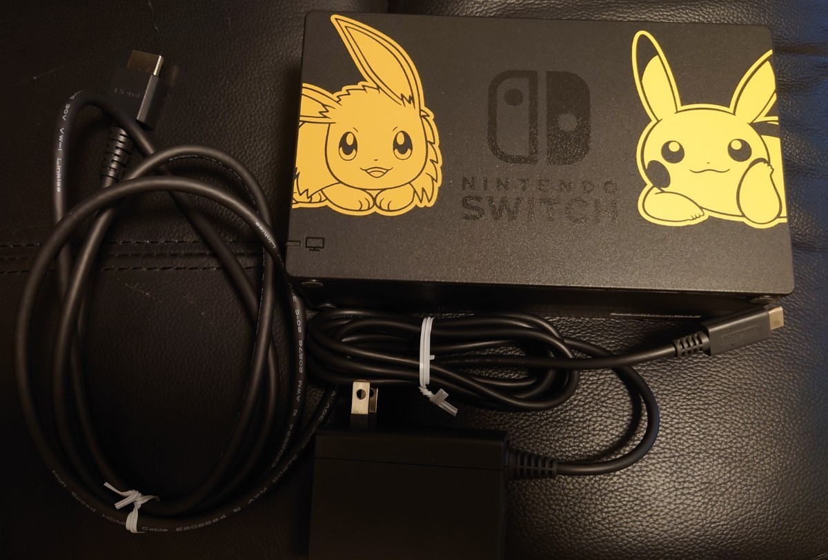 Nintendo Switch ニンテンドー スイッチ ドック 純正 充電器 HDMIケーブル アダプター ACアダプター ピカチュウ イーブイ  ポケモン