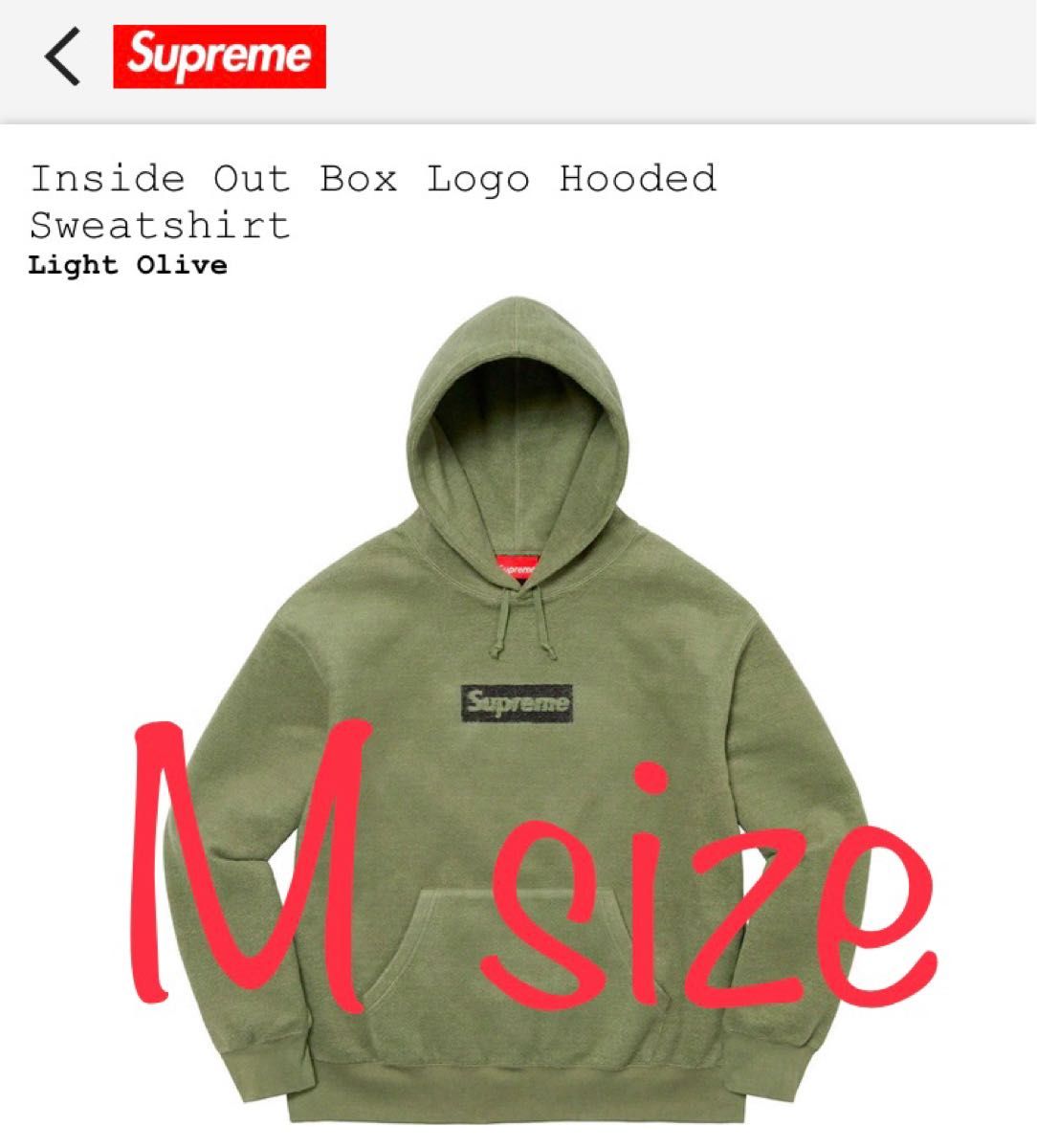 50%OFF! 【Olive/M】Supreme Supreme Inside S Out Inside Box 2023ss