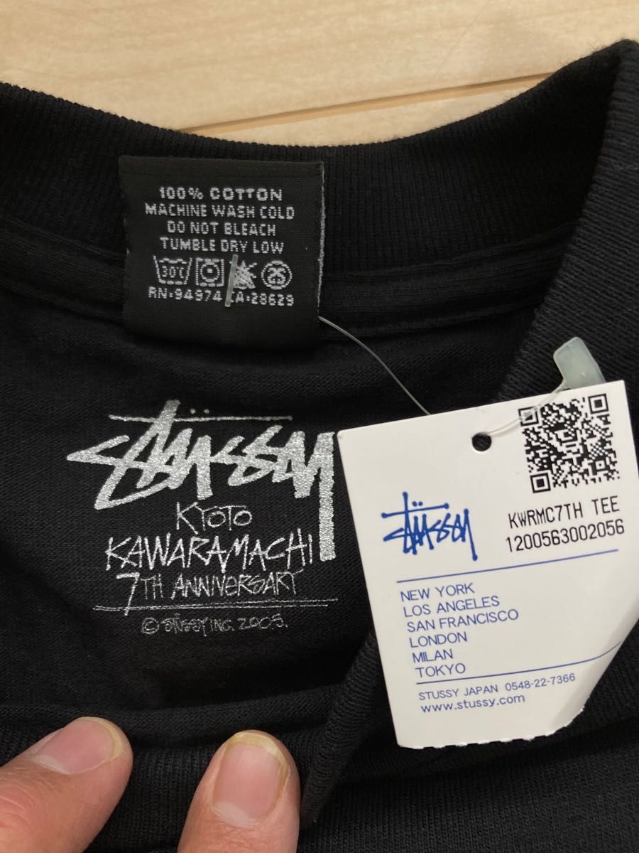 貴重品stussy京都チャプト記念限定ダイスTシャツ タグ付き デッドストック　ステューシー　