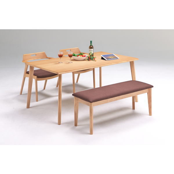 ダイニングテーブルセット アウトレット 木製 おしゃれなデザイン チェア 送料無料 北欧風 4点 フォロアー ベンチ ナチュル