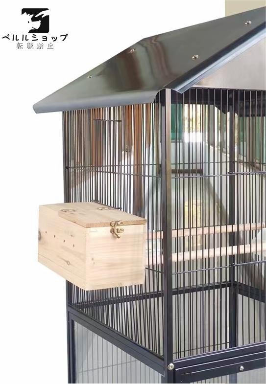 豪華別荘 鳥かご かご 鳥小屋 大型サイズ 鳥かご 養殖 飼育 室内外 逃げ出防止 ペット用品 おうむ 鳥 オウムの巣