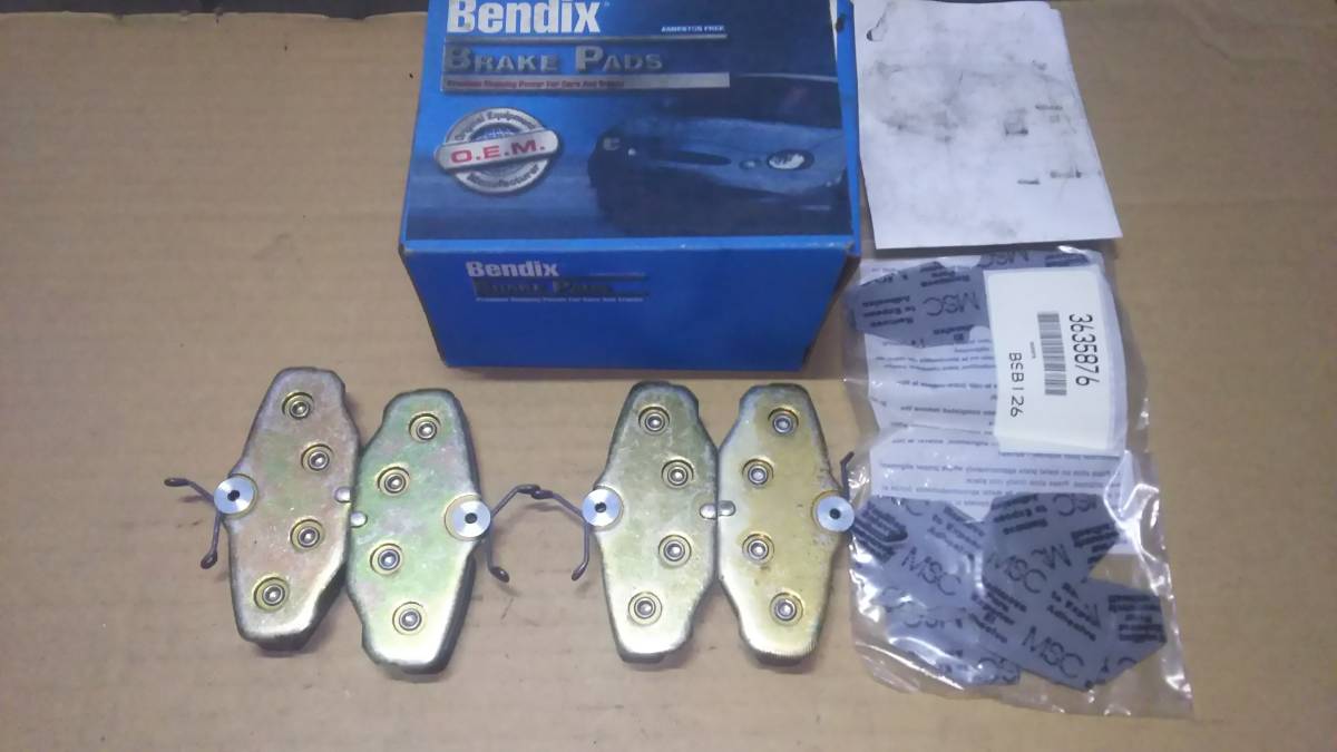 BENDIX D610 BRAKE PADS 93-07 Ford Lincoln Mercury Taurus Continental FORD LINCOLN MERCURY TAURUS CONTINENTAL