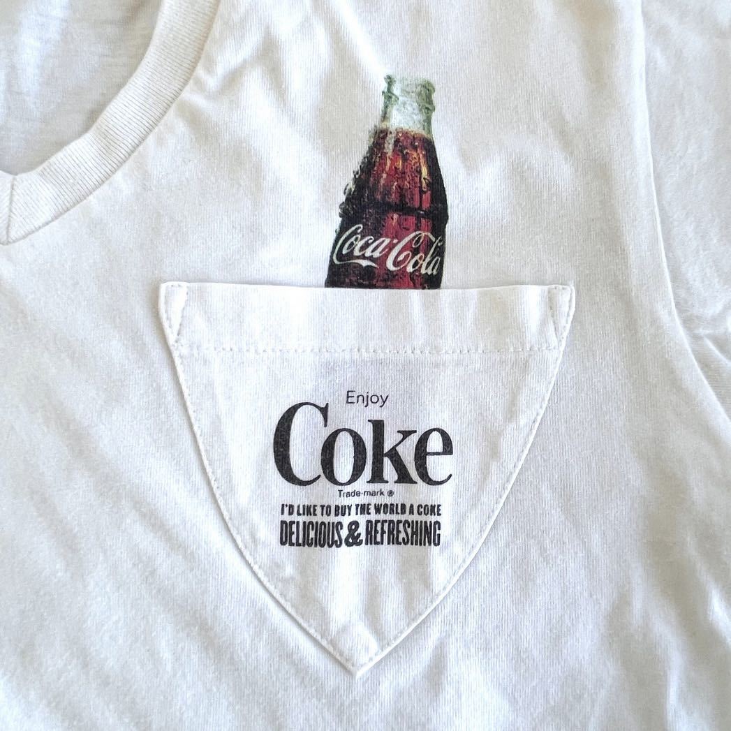 Coca-Cola コカ・コーラ 半袖 Tシャツ coke コーラ トップス 11717887 コットン メンズ S 中古