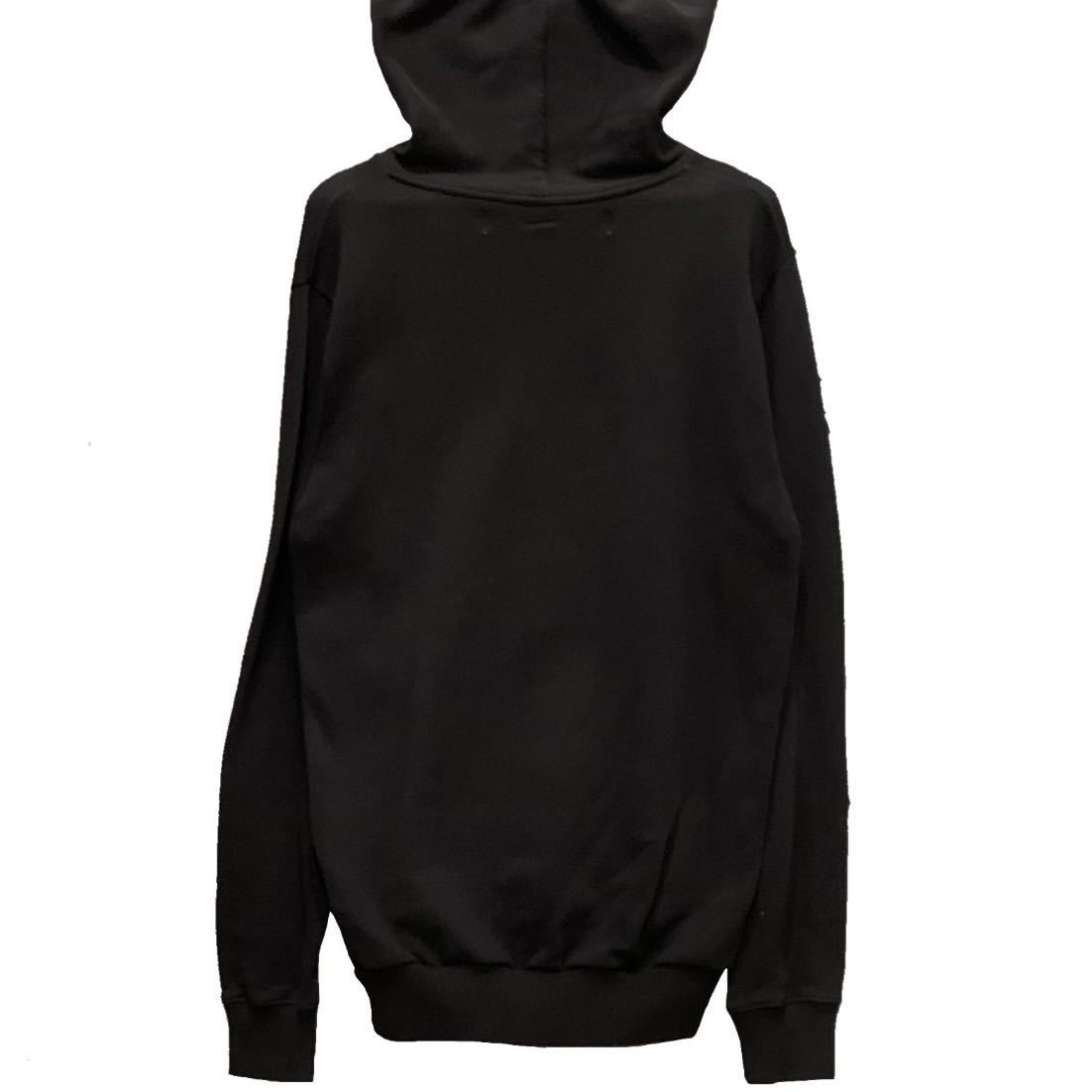 OFF‐WHITE☆パーカー OFF WAVE OFF HD SN99 ブラック フード クラシックファッション - OFF-WHITE ブラック フード付きパーカー