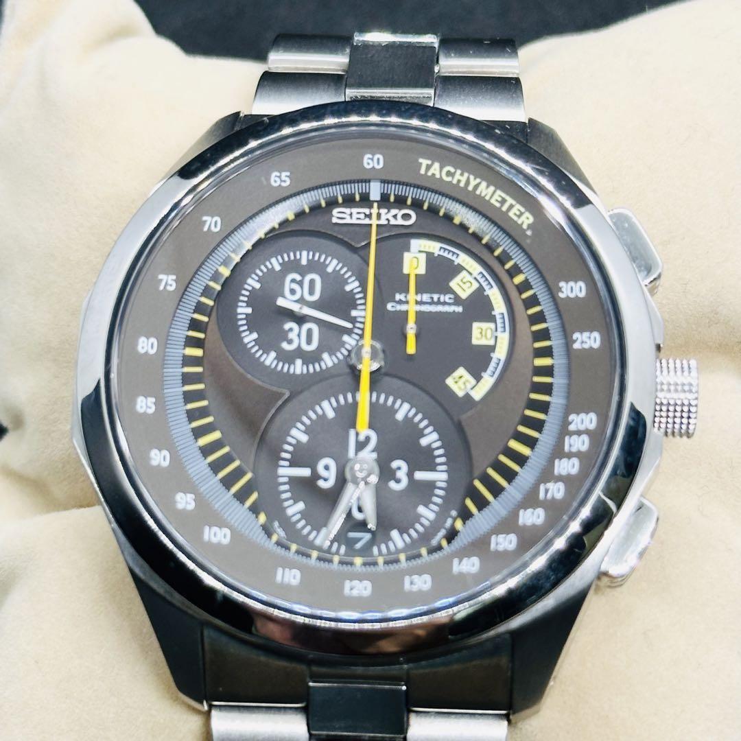 SEIKO イグニッション キネティック クロノグラフ チタン KINETIC