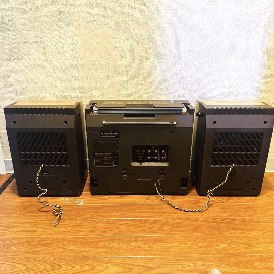 緑林シリーズ MARANTZ CRS-7810 ラジカセ セパレート スピーカー 現状