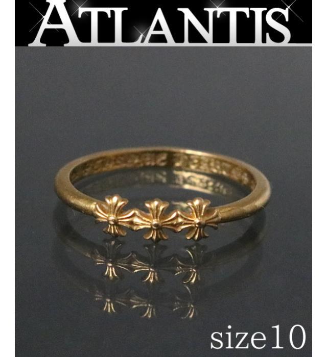 雑誌で紹介された 22K クロムハーツ 銀座店 バブルガム 約10号 ゴールド 指輪 リング 3CHプラス 指輪 雑誌で紹介された 22K クロムハーツ 銀座店 バブルガム 約10号 ゴールド 指輪 リング 3CHプラス 指輪