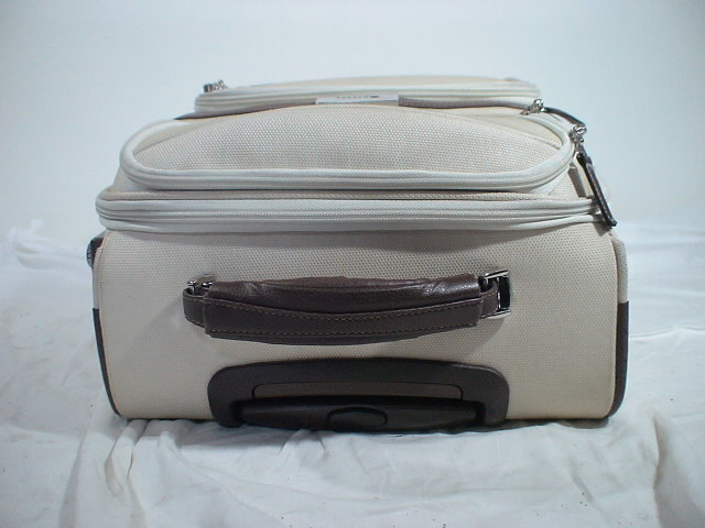 1849 DELSEY cream color TSA lock attaching key attaching suitcase kyali case travel for business travel back 