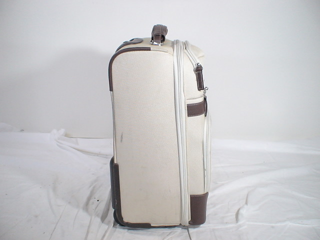 1849 DELSEY cream color TSA lock attaching key attaching suitcase kyali case travel for business travel back 