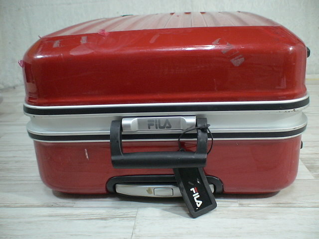 1948 フィラ 赤色 TSAロック付 スーツケース キャリケース 旅行用 ビジネストラベルバックの画像5