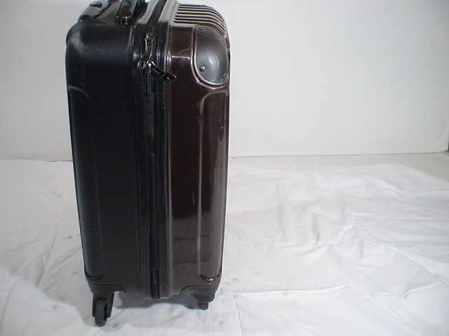 1851　茶色　TSAロック付　スーツケース　キャリケース　旅行用　ビジネストラベルバック_画像3