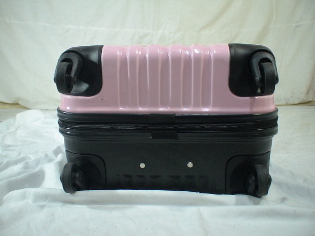 2194　ピンク　鍵付き　TSAロック付　スーツケース　キャリケース　旅行用　ビジネストラベルバック_画像6