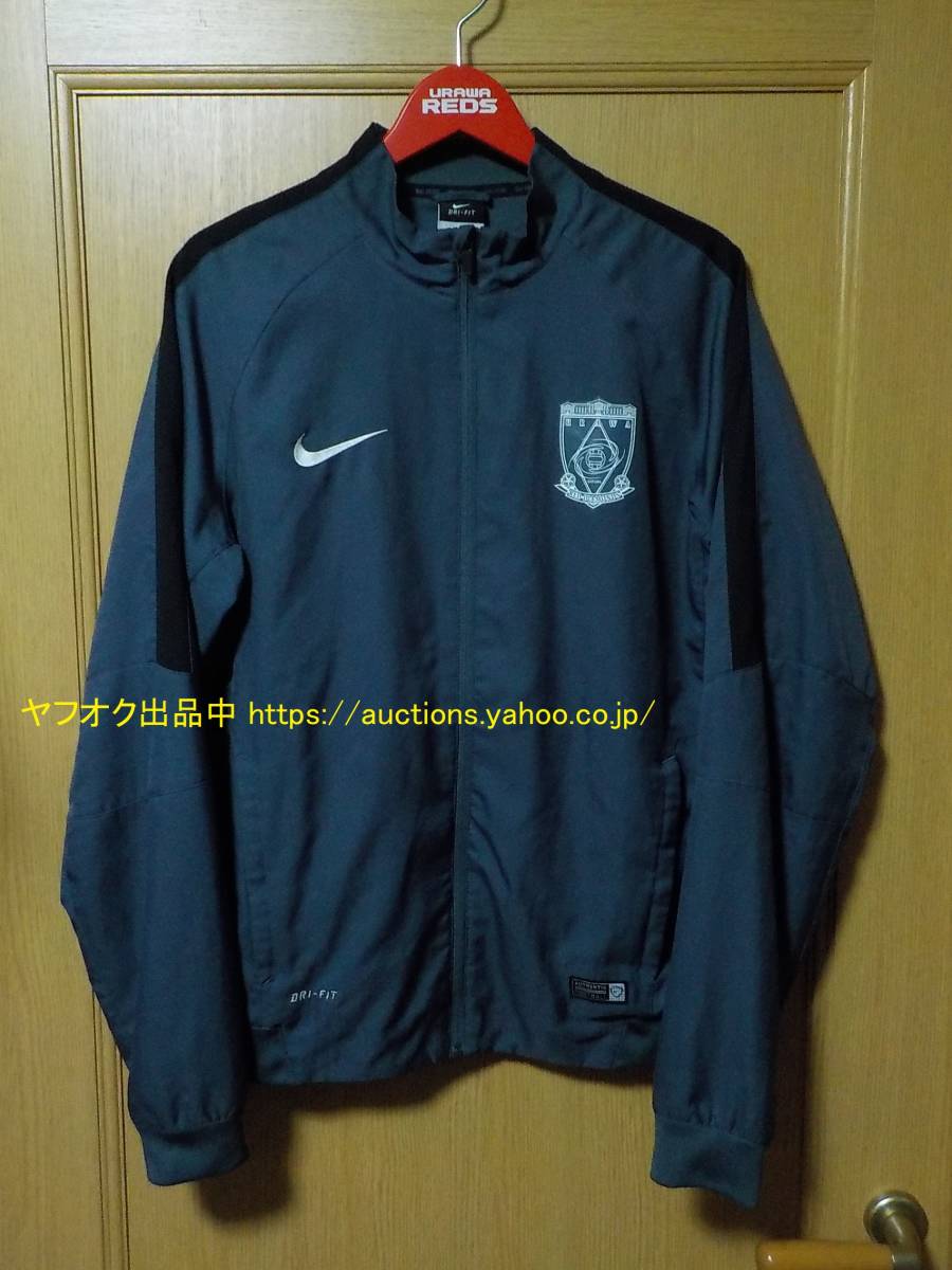 浦和レッズ NIKE プレイヤーズ ウーブンジャケット XLサイズ 移動着NIKE 浦和レッズ 2015 DRI-FIT SQUAD サイドライン