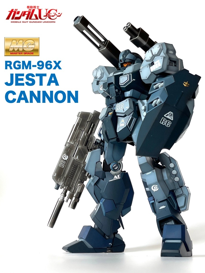 Yahoo!オークション - MG RGM-96X ジェスタキャノン 改修塗装完成品 Yahoo!オークション - MG RGM-96X ジェスタキャノン 改修塗装完成品