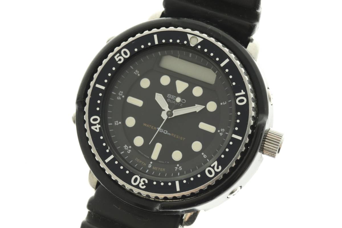 SEIKO セイコー ハイブリッド ダイバー H558-5000 クォーツ-