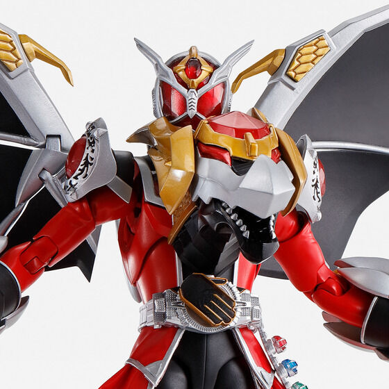 『★S.H.Figuarts（真骨彫製法） 仮面ライダーウィザード フレイムドラゴン／オールドラゴン 伝票貼り跡あり』新品・未開封品