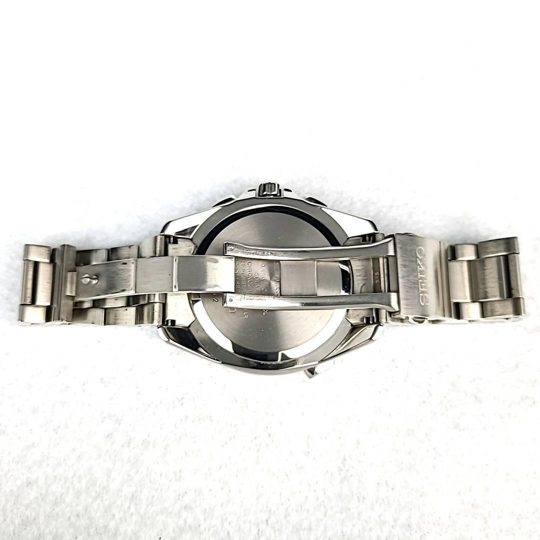☆【美品稼働品】セイコー SEIKO ブライツ クロノグラフ ブルー 文字盤