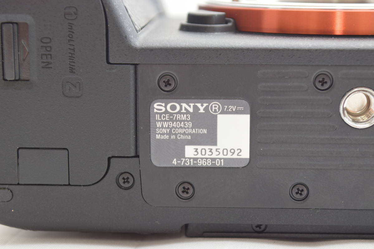 M☆SONY ソニー α7R ILCE-7RM3 一眼レフ デジタルカメラ ボディのみ