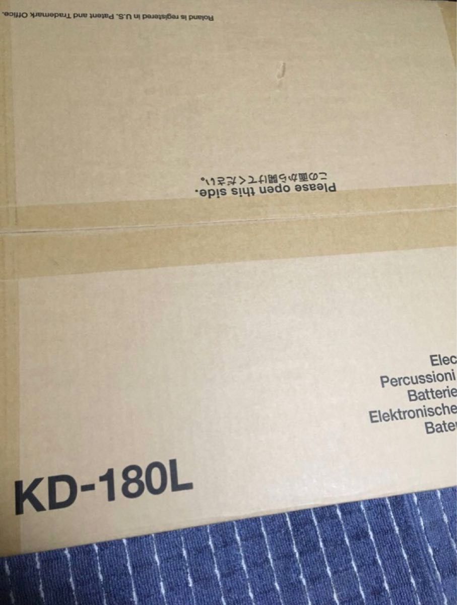 ☆未使用☆楽器 電子ドラム ☆ ROLAND KD-180L-BK Kick Drum Pad 18