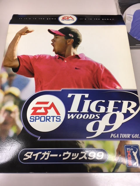 ☆中古☆Windows ゴルフ ゲーム タイガー・ウッズ ９９_画像1
