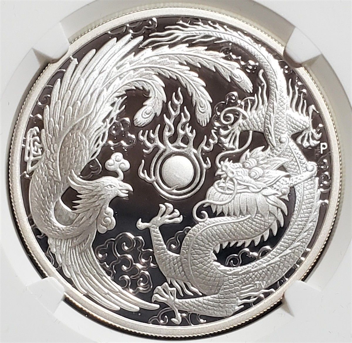 最高鑑定 NGC PF70 製造初日鑑定品 2018年 新品未使用品『龍