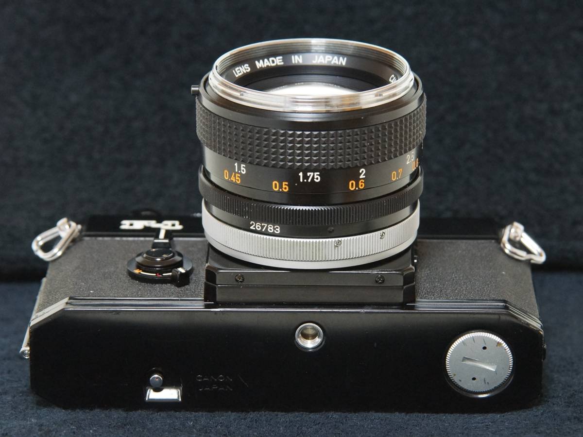 限定価格 Canon F-1 初代モデル前期型 FD50ｍｍF1.4 単焦点レンズセット【Working product・動作確認済】