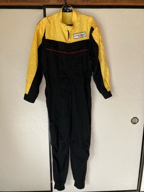  Dunlop Motor Sport coverall L size coveralls work clothes DUNLOP MOTORSPORT
