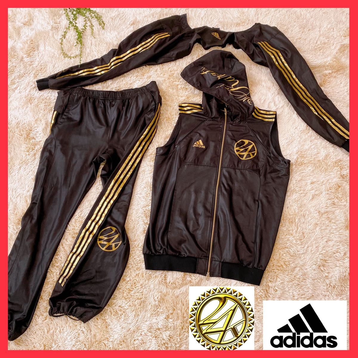 adidas ×24karats ジャージ セットアップ D-