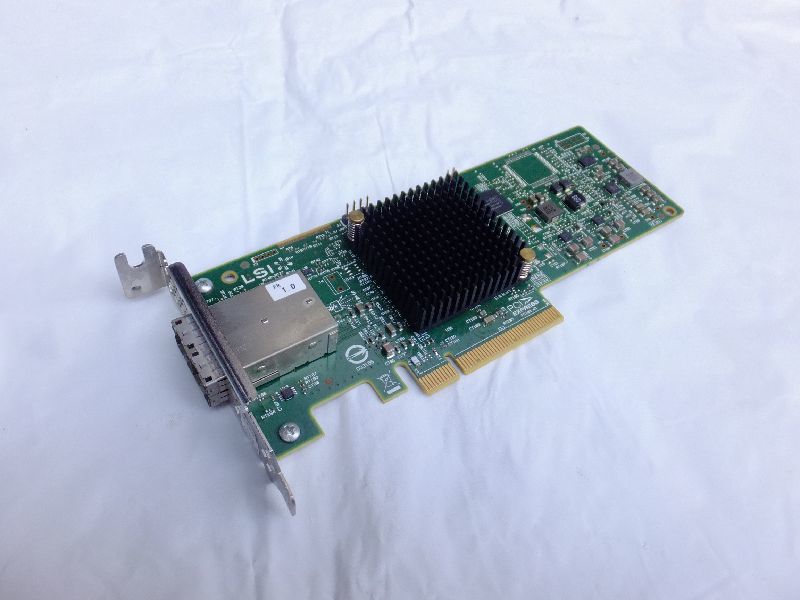 素晴らしい to 3.0 PCIe 9300-8e SAS LSI 12Gb/s 動作画面有 Adapter