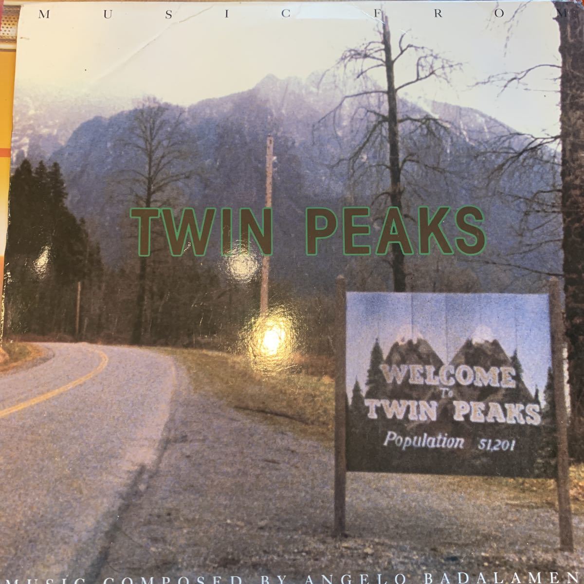 Angelo Badalamenti / Music From Twin Peaks ツイン・ピークス　中古レコード_画像1