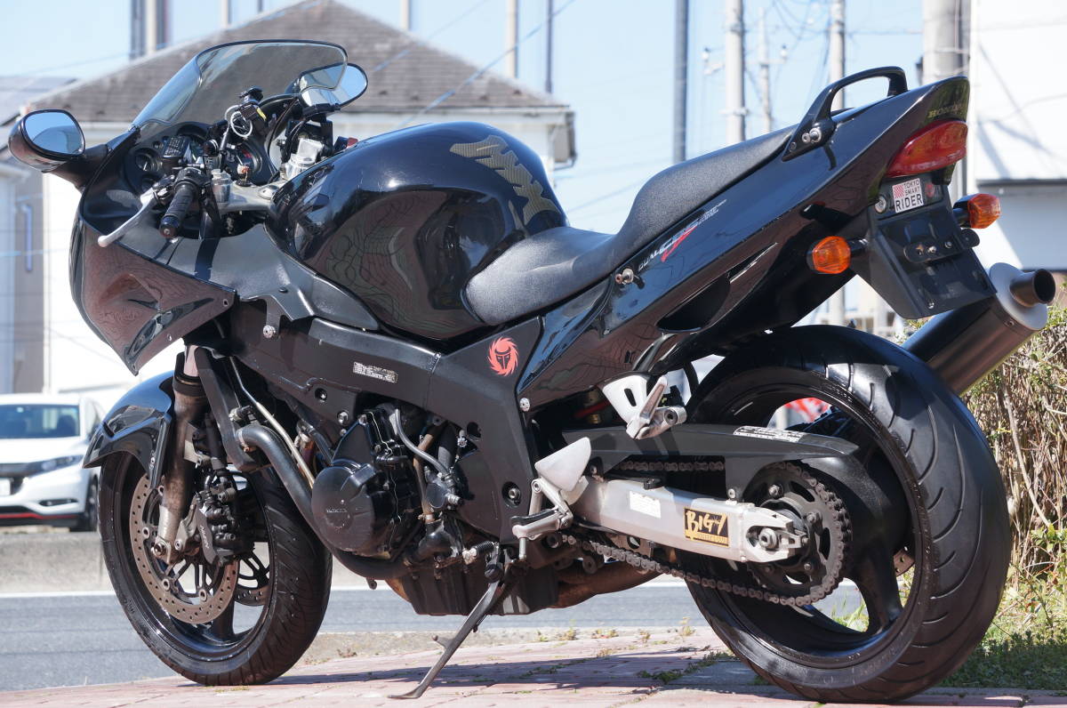 ◆◇配送のみ!! 逆車!! CBR 1100XX ブラックバード 社外マフラー付!! 快調な走りです!! 練習用にも!! 埼玉～関東近県即日自社配送可!!の画像2