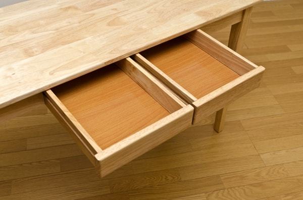 木製テーブル　120×45　UMT-1245NA　ナチュラル_画像5