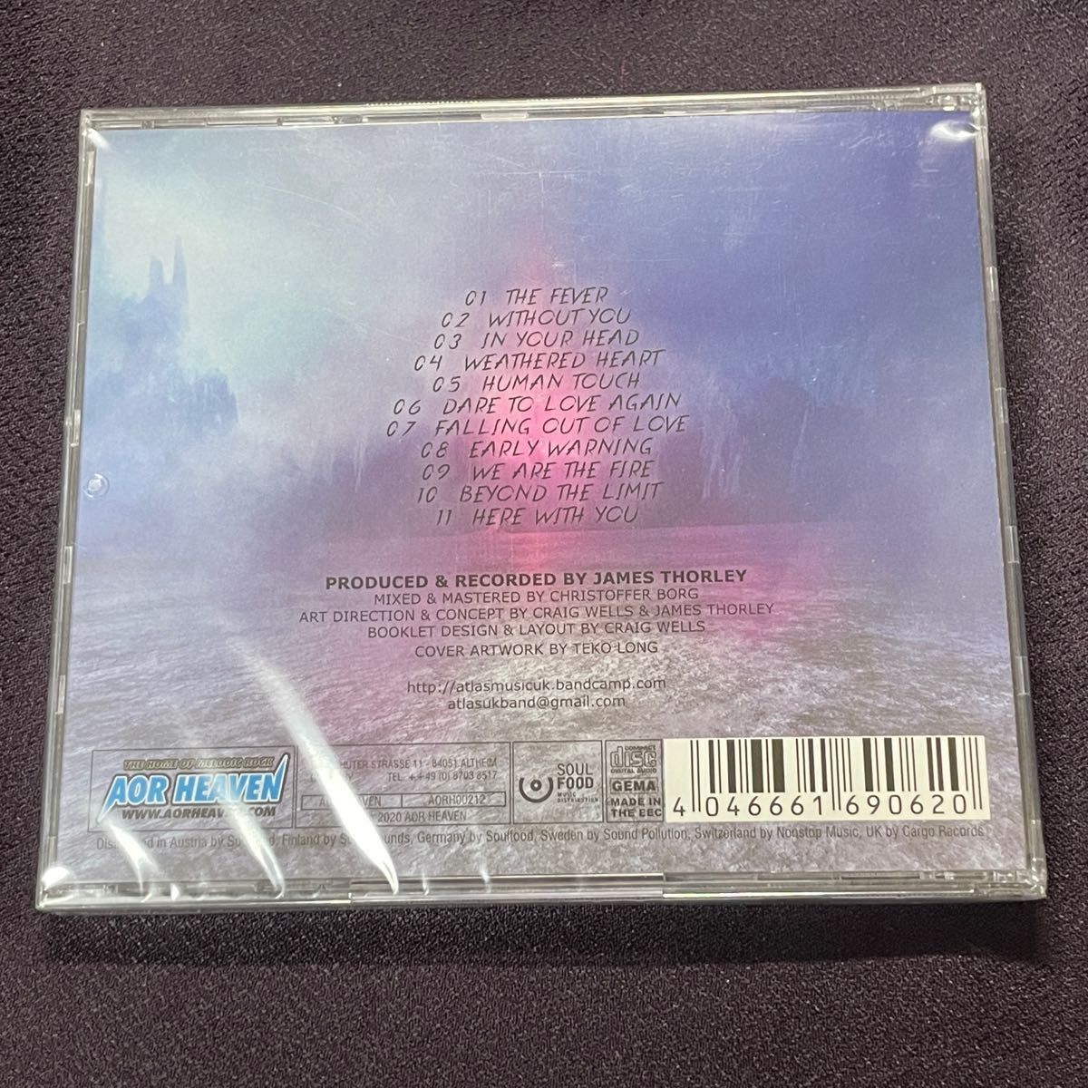 優先配送 atlas Aor Love FINLANDS 廃盤CD Heaven廃盤/ATLAS/Parallel