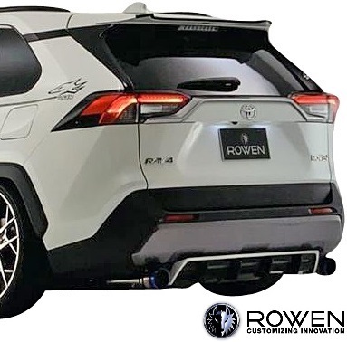 【M's】トヨタ RAV4 MXAA/AXAH54 (2019.4-) ROWEN リヤアンダーディフューザー／／FRP ロェン ロウェン ローウェン エアロ ラブ4 1T039P00_画像1