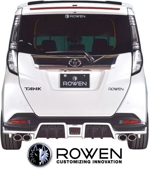 【M's】TOYOTA タンクカスタム M900A/M910A (2016.11-) ROWEN JAPAN PREMIUM エアロキット 3点／／FRP製 未塗装 ロェン ロウェン 1T027X00_画像3