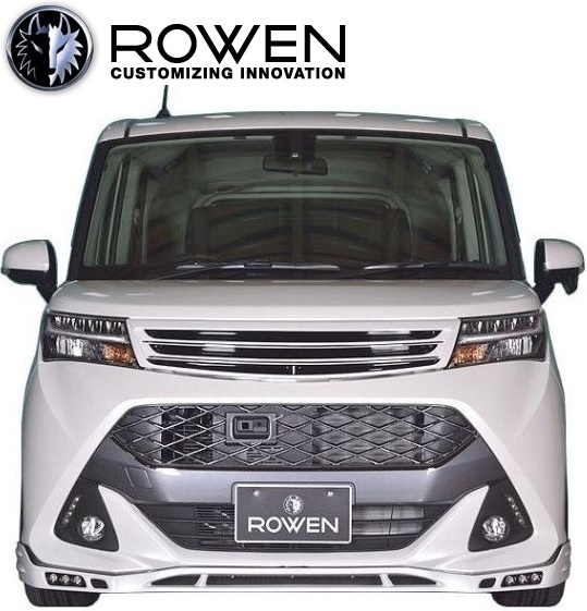 【M's】トヨタ タンクカスタム M900A/M910A (2016.11-) ROWEN JAPAN PREMIUM フロントスポイラー／／FRP 未塗装 ロェン エアロ 1T027A00_画像2